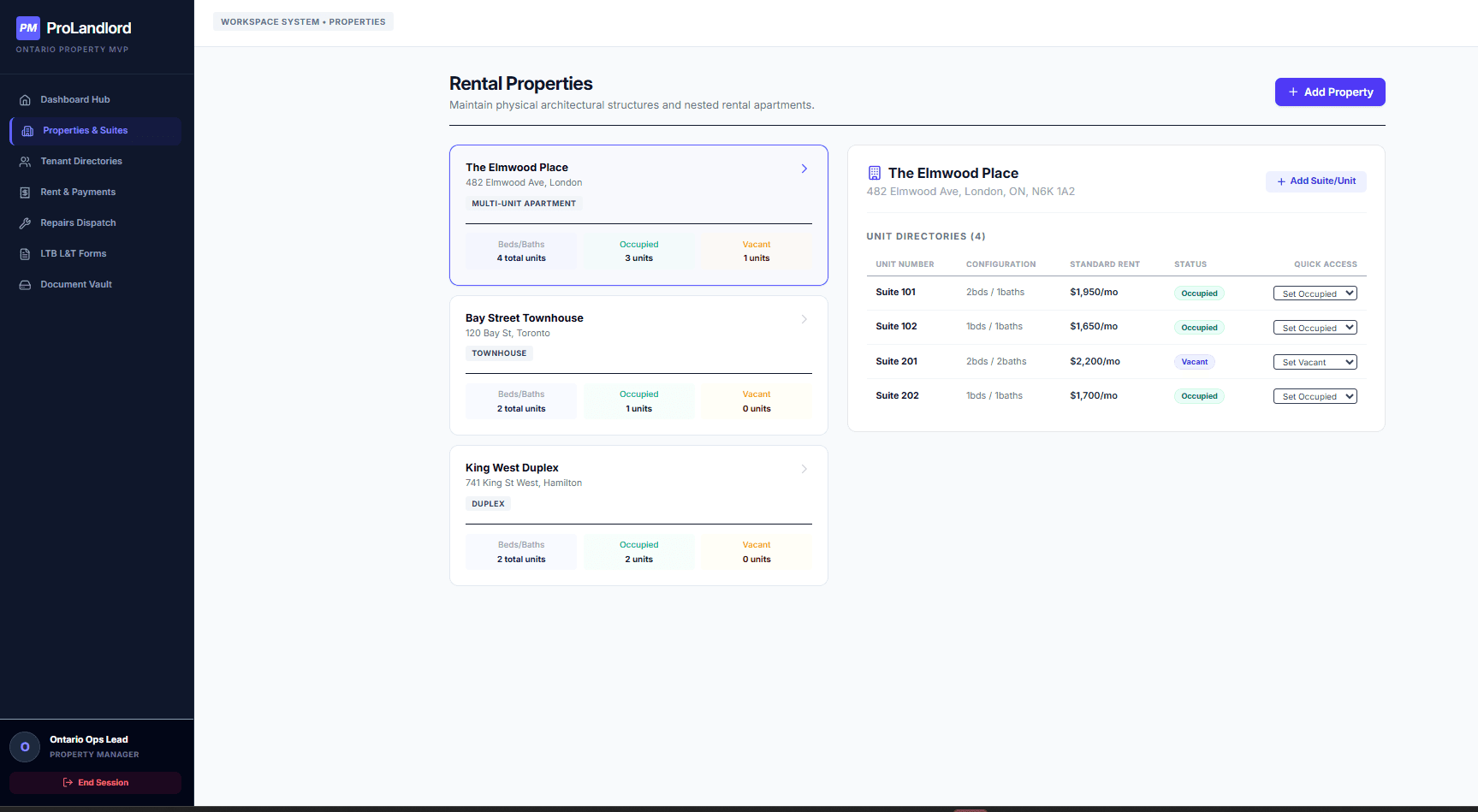 Pro Landlord Property Management screenshot 2